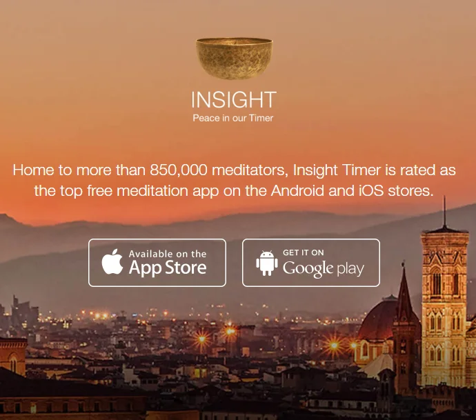 The Insight Timer app